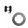 2012-2017 Can-am Commander 1000 Ltd Rear Brake Rotor And Pad 