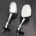Hongk- Chromed Rear View Mirrors Compatible With Cbr 600 Kawasaki Ninja 636 Zx9 Zx10r Suzuki Katana Gsxr B01bn0kkn2