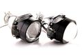 Pair Of Ddm Tuning Bi Xenon Retrofit Mini H1 Projectors V2 Premium2 5in W Slim 35w Hid Kit And Gg Shrouds Ddm35w 12000k 
