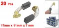 Uxcell 0 68 X 43 27 Electric Replacement Motor Carbon Brushes 20 Pcs