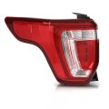Rear Tail Light Brake Lamp Assembly For Ford Explorer 2016 2017 2018 2019 Left Side Fb5z13404a Red Polished Housing Without 