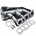 A-premium Left Exhaust Manifold Kit With Gasket Compatible Nissan Frontier 2005-2019 Pathfinder 2005-2012 Nv1500 Nv2500 Nv3500