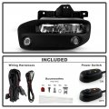 Acanii For 2019 2020 2021 2022 2023 Ram 2500 3500 Led Bumper Fog Lights Driving Lamps W Switch Replacement Left Right