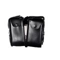 Zip-off Motorcycle Saddlebags With Quick Release 