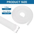 Foam Backer Rod 1 X 10ft Crack Filler Rope Weather Strip Seal For Concrete Filling Joints And Gaps Doors Windows White