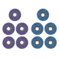 10 Pack 4 In X 5 8 Silicon Carbide Stripping Discs Open Mesh Paint And Rust Remover For Metal Wood Plastic Concrete Angle 