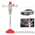 Adjustable Height Steering Wheel Rack Car Alignment Stand Tool For Trucks With Covered Hooks And Base Suitable All Kinds Of