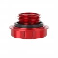 X Autohaux Aluminum Alloy Engine Oil Filler Cap Plug Cover Replacement Red For Honda Ek Civic Eg