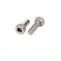 Uxcella M2 X 6mm 0 4mm Pitch 304 Stainless Steel Hex Socket Head Cap Screw Din912 120pcs