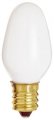 Satco S3792 7 Watt C7 White Night Light Bulbs With Candle Base 2 Per Card 