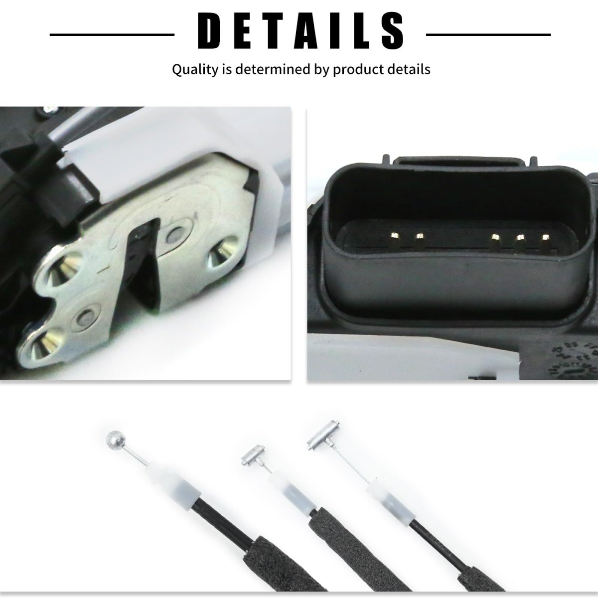 814102w000 Door Lock Actuator Rear Left Driver For Hyundai Santa Fe Xl 2013 2019 And Sport 2018 Replaces 81410 2w000
