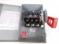 Ge Spec-setter Th4321 Fusible Heavy Duty Safety Switch 240 Vac 1 5 7 Hp 30 A 3 Poles