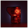 Acanii For 2007-2013 Toyota Tundra Pickup Truck Smoked Lens Led Tail Lights Brake Lamps Pair Replacement Left Right