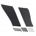 G-plus Hood Louver Inserts Grille Compatible With Chevy Camaro Z28 Iroc 1985 1986 1987 1988 1989 1990 Ornament Set Satin Black