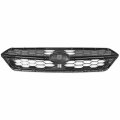 Su1200184 Factory Style Front Bumper Grill Grille Assembly Compatible With Subaru Wrx 2018-2021 Painted Dark Gray
