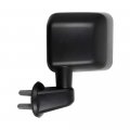 Ocpty Black Driver Side And Passenger View Mirror Textured With Manual Adjustment Folding Non-heated Compatible For 2007-2017