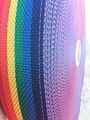 1 Inch Polypropylene Webbing 20 Yards Light Weight Various Colors Strap Socal Rainbow 