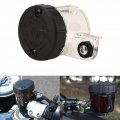 Motorcycle Oil Cup Abs Brake Reservoir Kit Metal Fluid Universal For Most Motorbike