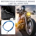 35 43 Length 10mm Id Motorcycle Hydraulic Brake Line Oil Hose Pipe Stainless Steel Braided Cable For Atv Motocross Sport Bikes