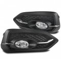 Honda Civic 2dr Bumper Driving Fog Lights Lamps Chrome 