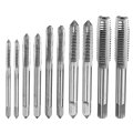 2 Set 10pcs Hand Threading Taps M3 M4 M5 M6 M8 H2 Metric Thread Tapping Tool Kit High Speed Steel Hss Screw 