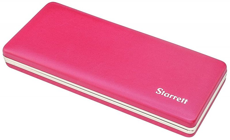 Starrett Durable Steel Vinyl Caliper Case Protective Storage For 6 150mm Calipers Lightweight Design Easy Transport 30050521
