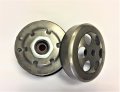 Complete Clutch Assembly 50cc 90cc 2-stroke 1pe40qmb 1e50qmf Minarelli Jog Engines 15 Tooth Splines In Bell 2 Rear Shoe Pads 