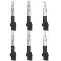 Ignition Coil Pack Set Of 6 For Volkswagen Jetta And Golf Fit 1 8l 9l 2 0l 5l Replaces E506e 5c1402 E424 022905100a 022905100k 