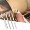 Carbide Wood Lathe Tools Latest Rougher Finisher Swan Neck Hollowingturning Wood Turning Tool Round Square Diamond Insert And