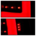 Acanii For 2003-2006 Chevy Silverado 1500 2500 3500 Black Housing Smoked Lens Led Tube Tail Lights Brake Lamps Pair
