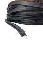 Cr Laurence U S Aluminum Np238vc 487 Series Black Vinyl Glazing Gasket For 3 8 And 1 2 Glass 100 