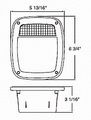 Red Truck Trailer Boat Jeep Tj Cj Yj Jk Replacements Stop Turn Tail Led Lights Stud Mount 