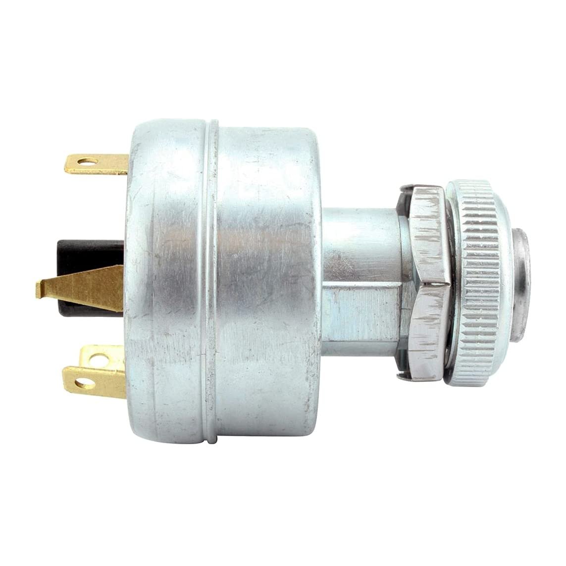 Ignition Key Switch Lock With 345048 410103400 Silver Classic Style