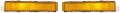 Epic Lighting Oe Fitment Replacement Park Side Marker Signal Lights Assemblies For 1985-1996 Oldsmobile Cutlass Ciera Gm2520101 