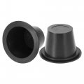 X Autohaux 2pcs 55mm Car Rubber Housing Seal Caps Headlight Dust Cover Waterproof Dustproof