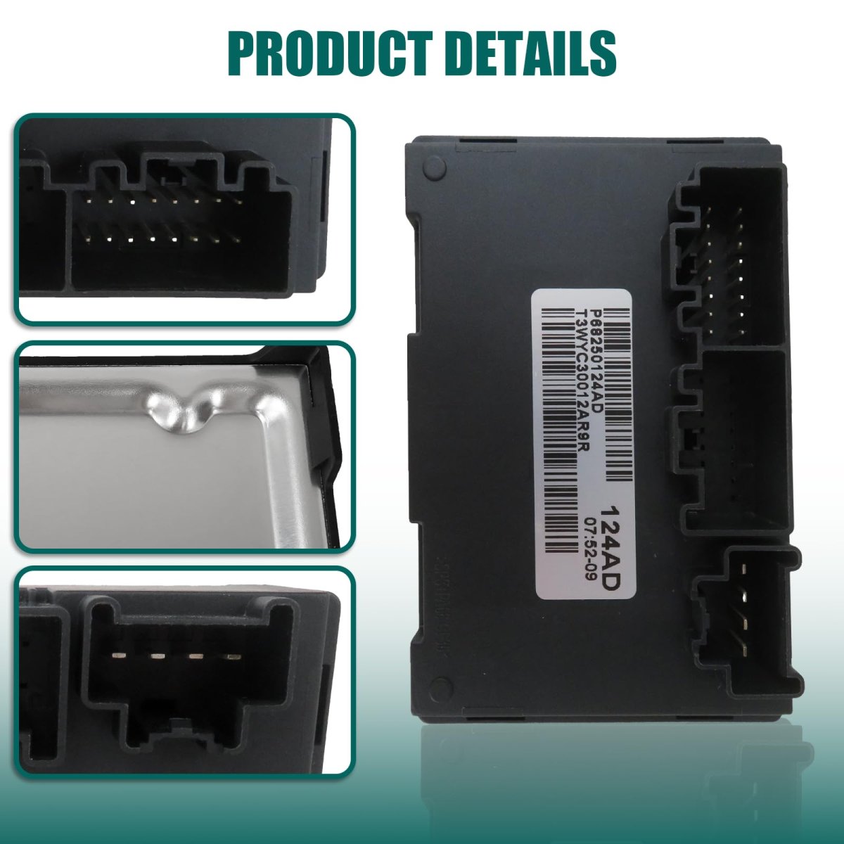 Transfer Case Control Module Replace 68250124ad 68250124aa 68250124ab 68250124ac For Jeep Grand Cherokee 2016-2018