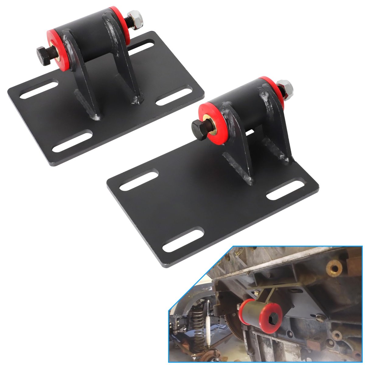 Motoqueen For Ls Engine Swap Mounts Kit 2004-2012 Colorado Canyon Gen 3 4 Engines