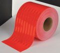 Safe Way Traction 6 Inch Wide X 10 Feet Long Of 3m Diamond Grade Conspicuity Solid Red Reflective Safety Tape 983-72nl 