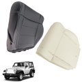Bottom Seat Cover Driver Side Black And Foam Replacement For W-r-ang-ler 2007 2008 2009 2010 2011 2012 
