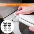 Uxcell 4pcs Toilet Tank To Bowl Bolts Repair Kit With Nuts Rubber Washers Gaskets Bathroom Screw Silver