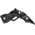 Front Bumper Cover Bracket Passenger Side For Hyundai Elantra 2017 2018 Outer Mount Pp Plastic Capa Certified Replaces 