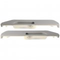 Wflnhb 1 Pair Gray Door Armrest Front Replacement For 1988-1994 Chevy Gmc C K Series 15627855 15627856