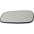 Mirror Glass For Dodge Grand Caravan 2008 To 2016 Driver And Passenger Side Pair Non Heated Flat Convex With Backing Plate 