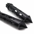 Smt-black Spike Grip 7 8 Bars Cnc Compatible With Yamaha Kawasaki Handlebars Sport Bikes B00rw3fdu0