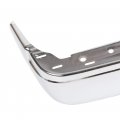 Ecotric Rear Step Bumper End Cap Cover Compatible With 2009-2014 Ford F150 Styleside Face Bar Driver Passenger Side W O Sensor