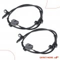 A-premium Abs Wheel Speed Sensor Compatible With Nissan Models Rogue 2016-2020 Sport Utility Front Driver And Passenger Side