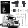 Chassis Fuel Tank Fairing Handle Kit Fits For 2004-2017 Volvo Vn Vnl 85125440 20745996 20745997 20727160 20727161 20745991