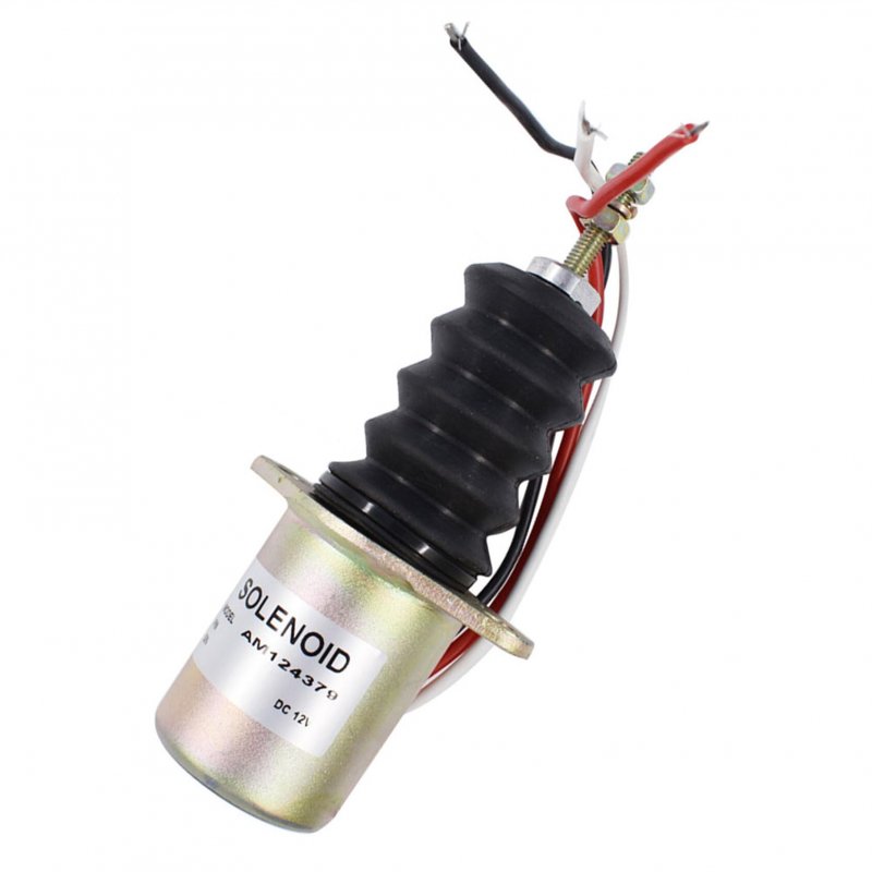 1 Pc 12v Fuel Shutoff Solenoid Replacement For 415 455 F915 F925 F935 Am124379