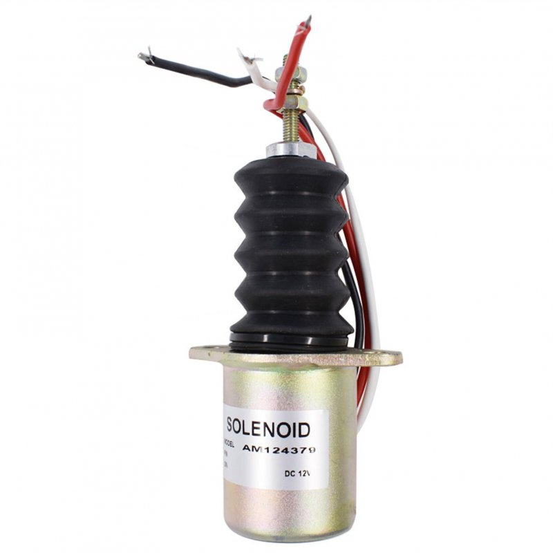 1 Pc 12v Fuel Shutoff Solenoid Replacement For 415 455 F915 F925 F935 Am124379