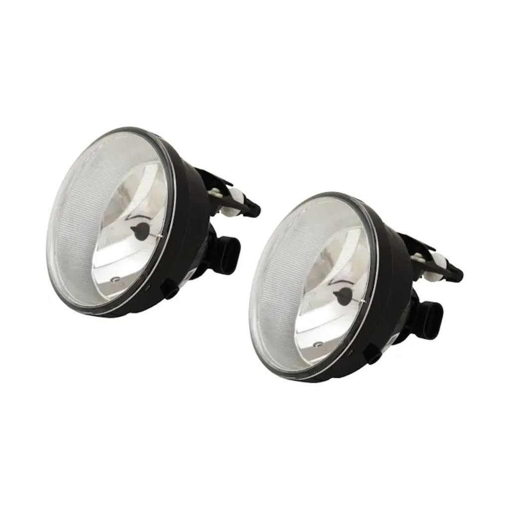 Fog Lights For Toyota Solara 2004 2005 2006 Front Driver And Passenger Side Pair Halogen Waterproof Round Black Without